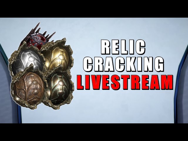[Warframe] Relic Cracking Livestream #1 - Quadlystop