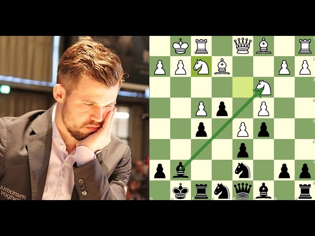 Magnus Carlsen, ele só tem 14 anos! Grenke Chess 2019 | Vincent Keymer x Magnus Carlsen (2019)