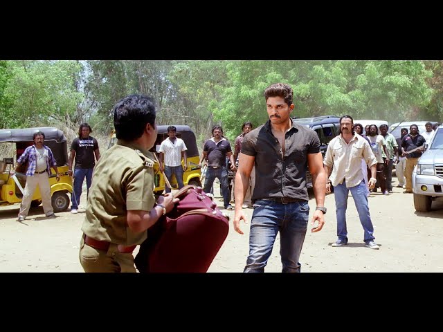 Allu Arjun, Shruti Haasan, Prakash Raj || South Hindi Movie "Main Hoon Lucky The Racer"