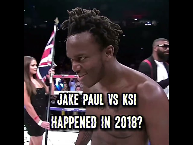 What if Jake Paul vs KSI happened in 2018? #shorts