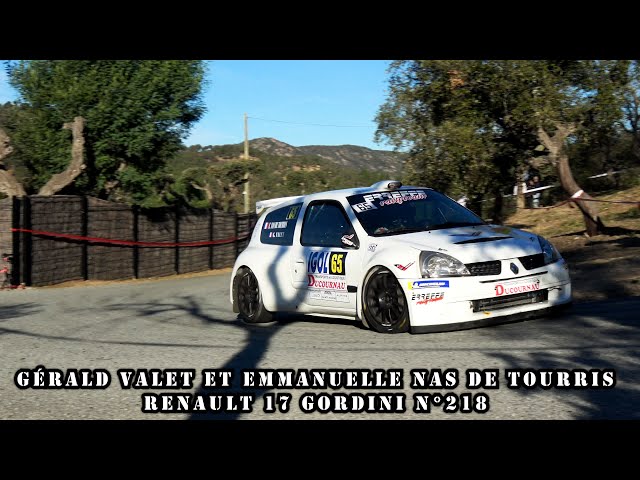 Rallye du Var 2023 - Renault Clio S1600 N°65 - Gérald VALET et Emmanuelle NAS DE TOURIS