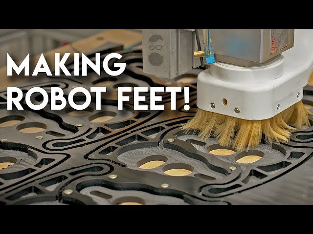 Machining Shuffle Feet for a Combat Robot - Pepe Silvia!