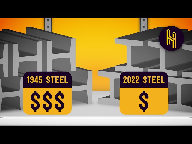 Why Steel from Before 1945 is Weirdly Expensive