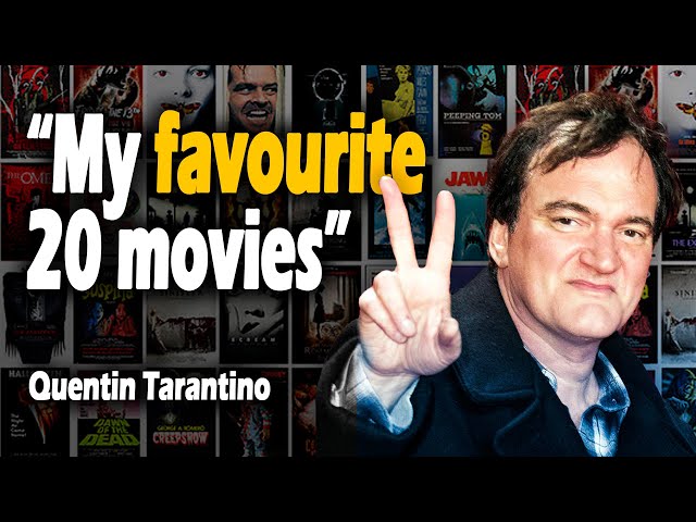 Quentin Tarantino's Favorite 20 Movies from 1992 to 2009