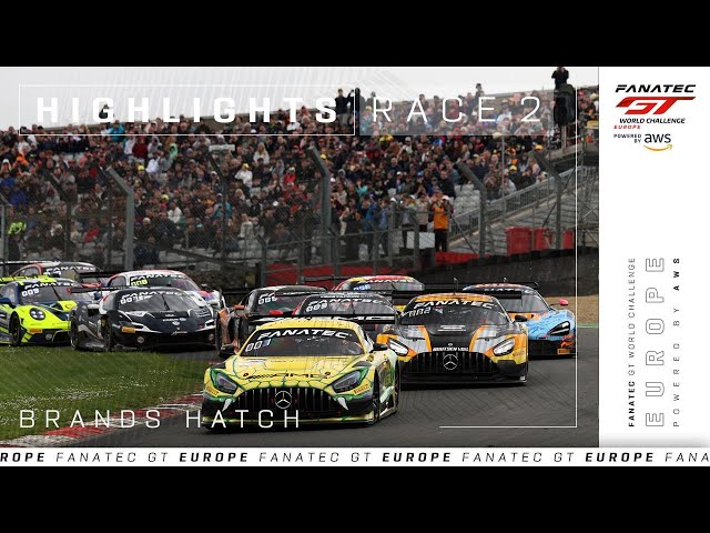 Short Highlights | Race 2 | Brands Hatch | Fanatec GT Europe