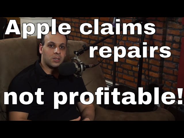 Apple tells Congress it loses money doing repairs