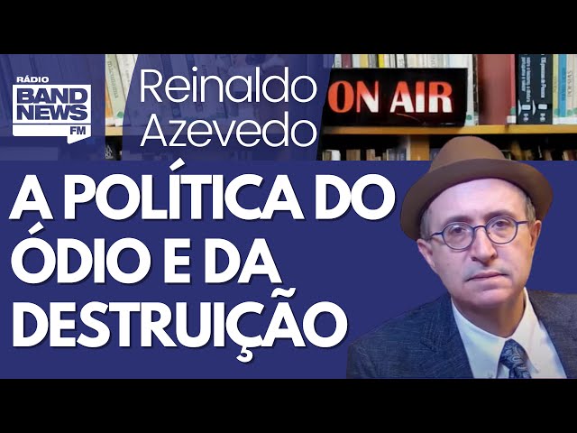 Reinaldo: Bolsonarismo não sabe socorrer quem sofre nem consegue compreender a alegria