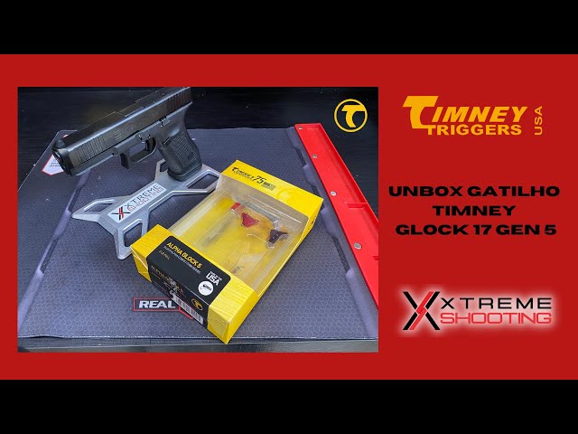 Unbox e Review Gatilho Glock Timney Gen 5