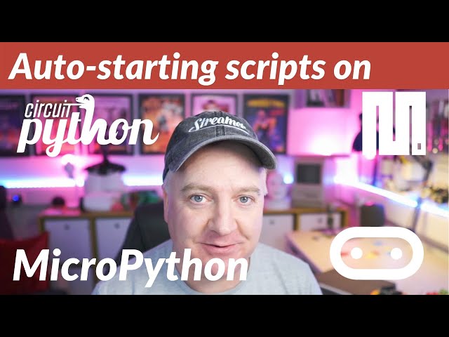 Auto-start scripts on MicroPython