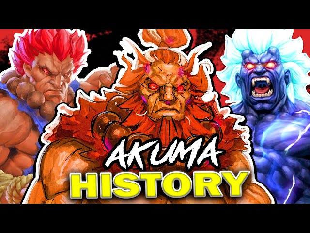 the FULL story of Akuma...street fighter