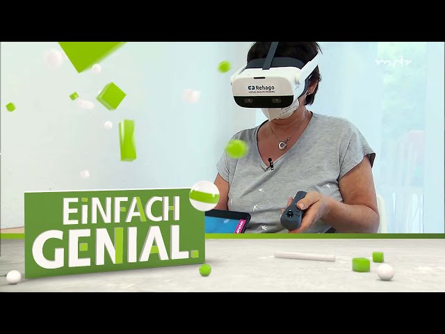 Virtual-Reality-Spiel zur Therapie gegen Lähmung | Einfach genial | MDR