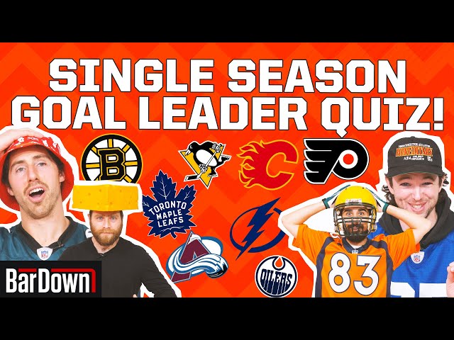 CAN YOU NAME EVERY TEAM'S ALL TIME SINGLE SEASON GOAL LEADER?