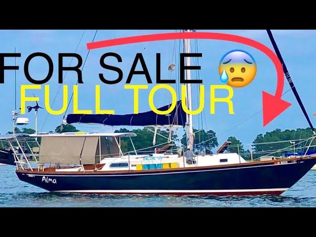 Our SAILBOAT is FOR SALE 😱 FULL TOUR of a REMODELED Sailboat