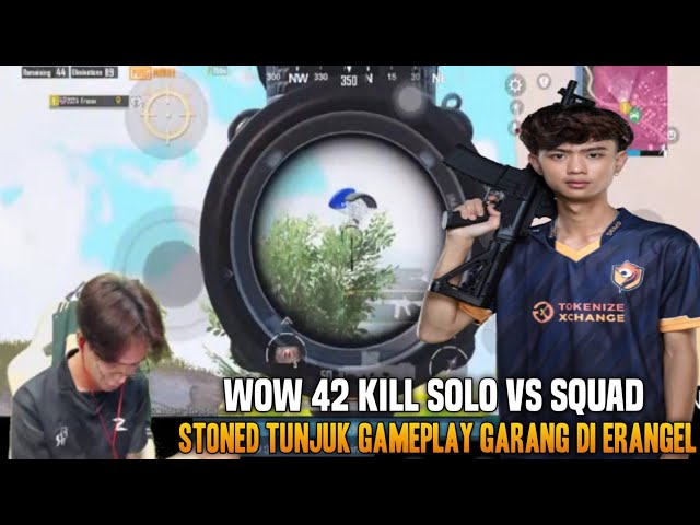 Wow 42 Kill In Klasik !! Stoned Tunjuk Gameplay Garang Di Erangel | Pubg Mobile