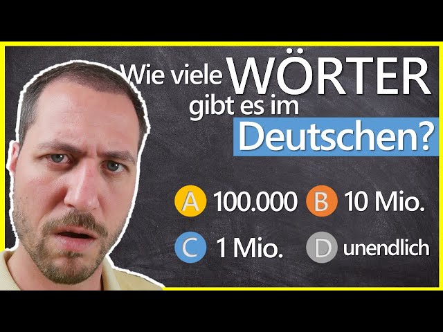Wie viele Wörter gibt es im Deutschen?