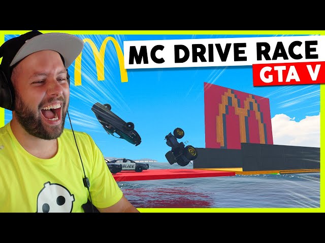 RACEN IN DE MC DRIVE! (GTA V Face to Face XXL)