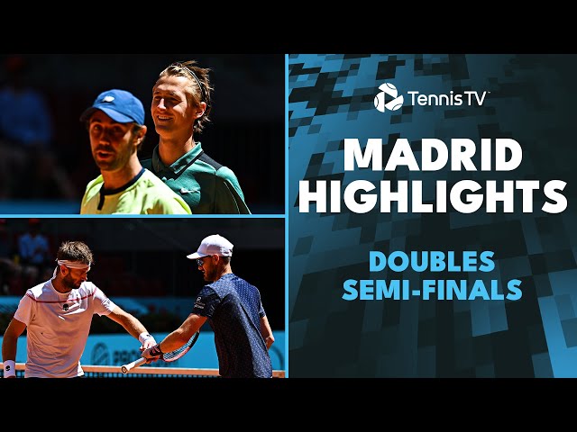 Korda/Thompson vs Murray/Venus | Madrid 2024 Doubles Semi-Final Highlights