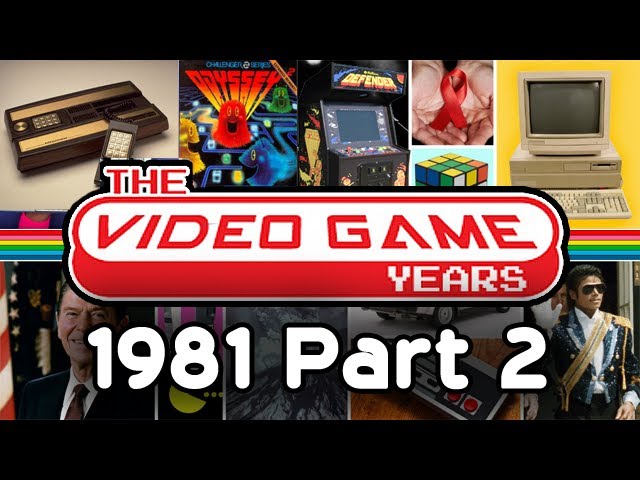 The Video Game Years - 1981 Pt 2 - IBM PC, Intellivision Games, Defender & Atari vs. KC Munchkin