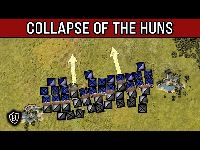 Battle of Nedao, 454 - Collapse of the Hunnic Empire - The Scourge of God is no more