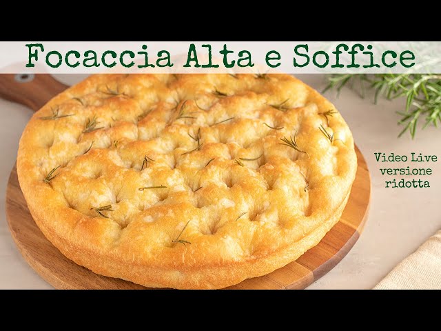 Thick and Soft Focaccia - Easy Recipe by Benedetta