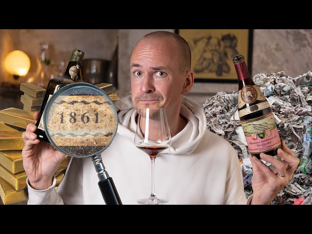 1861 Wine - TRASH or TREASURE? Tasting RARE Cellar Findings