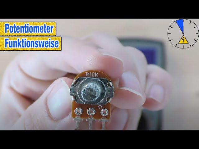 Was ist ein Potentiometer? Funktionsweise! Warum 3 Pins?