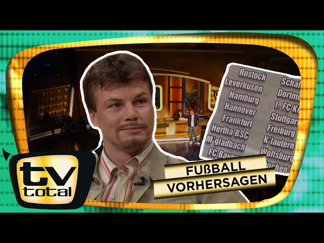 Fußball Prognosen von Thomas Helmer | TV total | Folge 552 (2004)