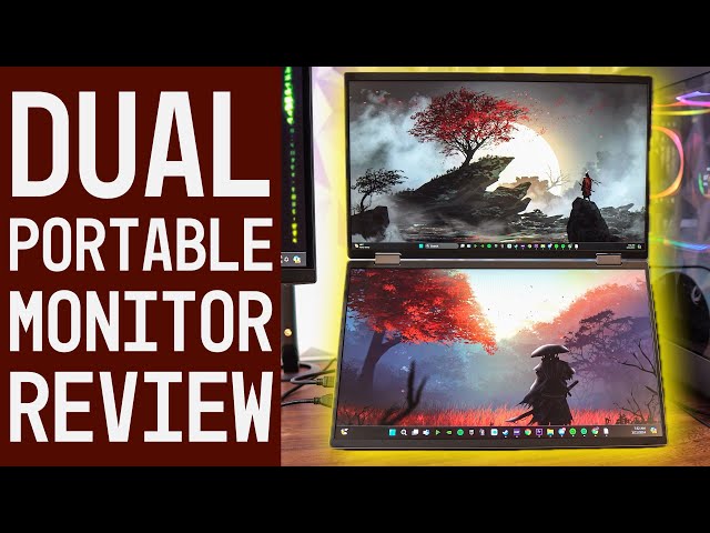 Dual Portable Monitor Review - A General Workflow Space Saver for the Office or Content Creators