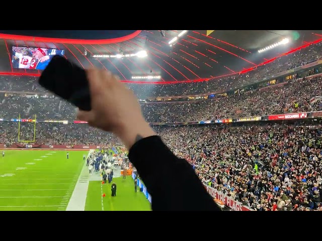 NFL Munich Game crowd country roads