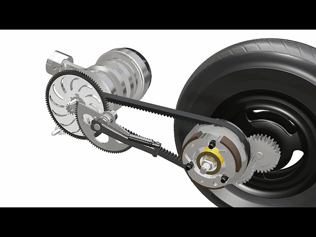 How a Scooter Transmission works