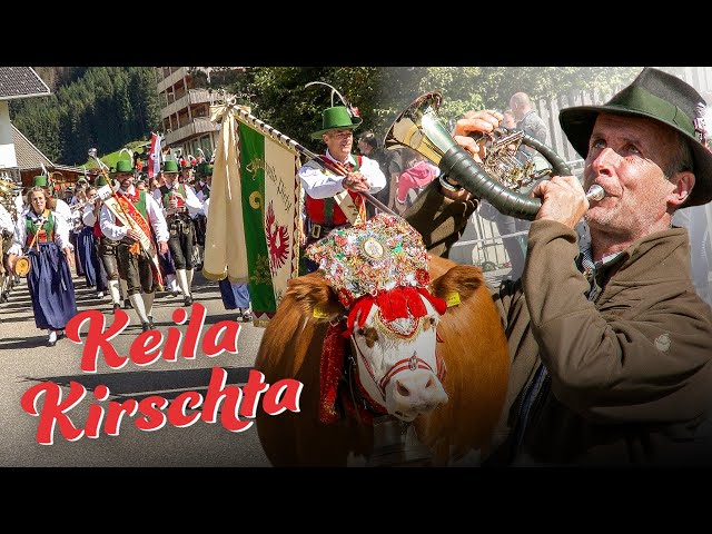 🐄 Festumzug „Landleben“ beim Keila Kirschta 2023 in Pichl-Gsies - Südtirol