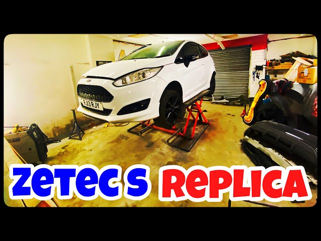 Fiesta zetec s replica copart salvage rear quater repair 💪💪💪