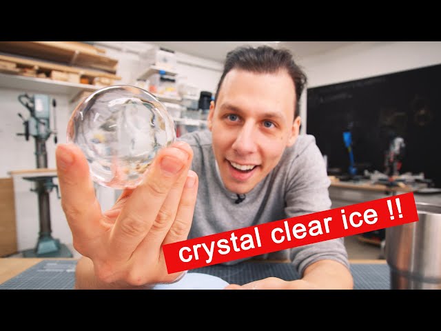 How to a make Crystal Clear Ice Sphere - DIY Project