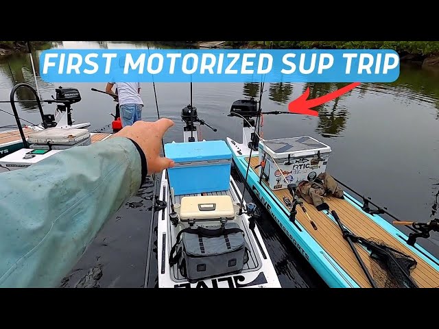 Successful First Trip On My Newly Motorized L2Fish Paddleboard (SUP)