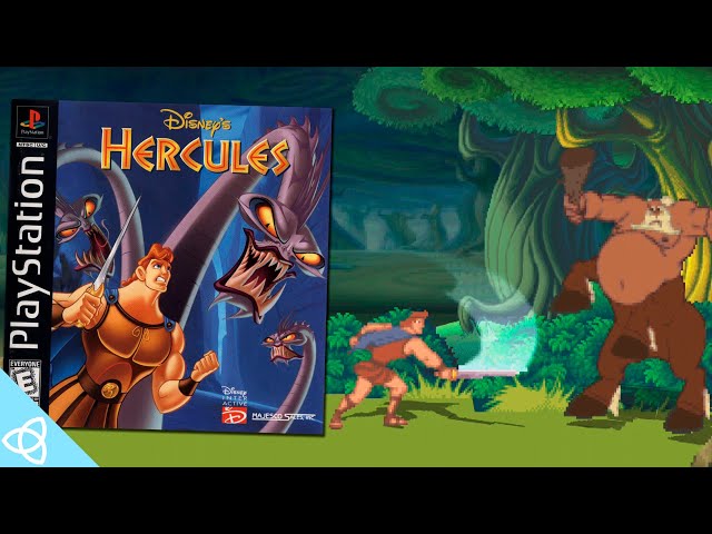 Disney's Hercules (PS1 Gameplay) | Forgotten Games