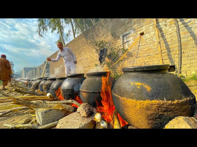 Katwa Gosht | Shadiyon Wala Katwa Gosht | Village Wedding Food | Food Preparation for 4000 People MS
