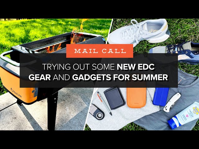 HOT Summer Upgrades! The Latest EDC Gear and Gadgets I'm Testing (Also, My Cat)