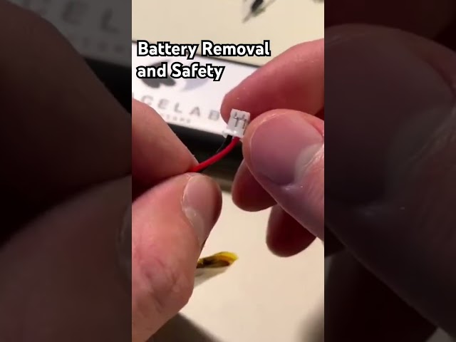 Battery removal and safety