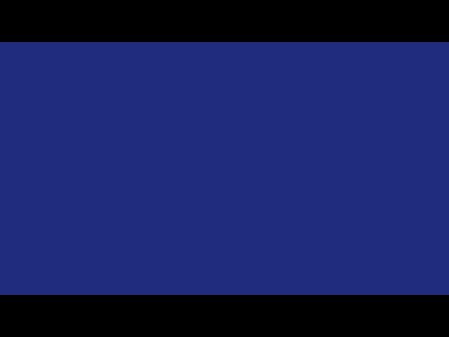 1 Hour of Resolution Blue Screen