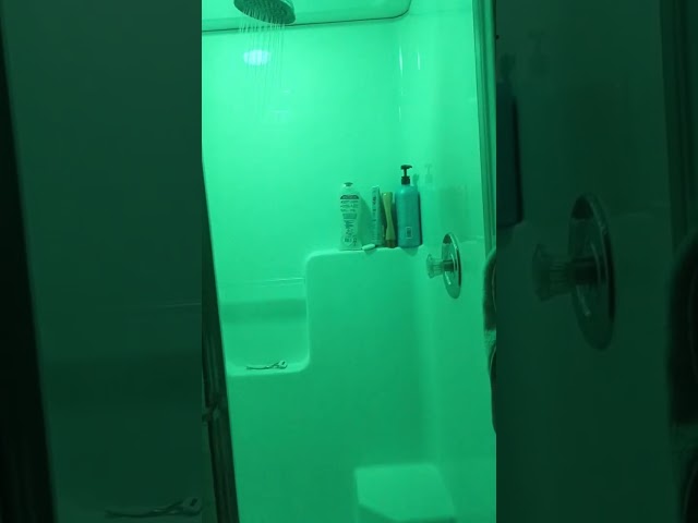 A hacker's shower #green #inspectorgadget