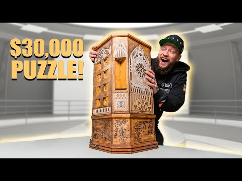 Solving a $30,000 Puzzle!! - BEST PUZZLE EVER!!