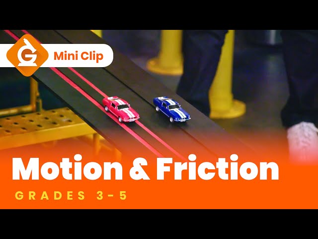 Motion and Friction Video for Kids | Science Lesson for Grades 3-5 | Mini-Clip