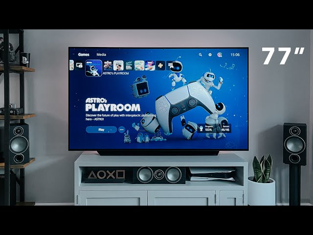 My 77” Gaming TV - LG CX OLED + PS5 / Xbox Series X