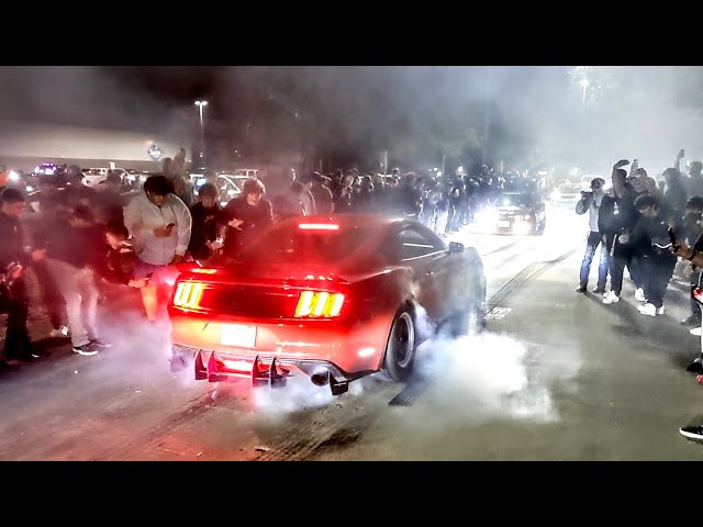 This BURNOUT Car Meet Was Too Much..