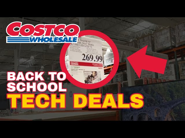 Costco Back to School Tech Deals 2022