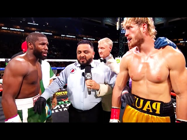 Floyd Mayweather (USA) vs Logan Paul (USA) | BOXING fight, HD
