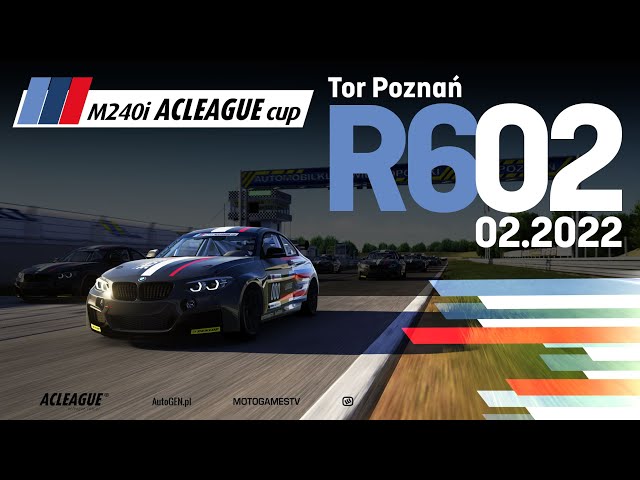 BMW M240i ACLEAGUE CUP | R6 | TOR POZNAN | ASSETTO CORSA | SERWER PRO