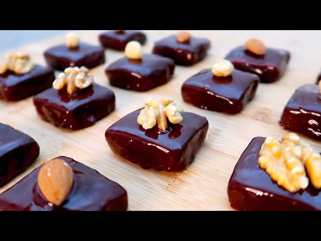 Chocolate Covered Nut Shortbread