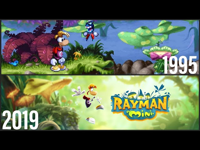 Evolution Of Rayman Games (1995 - 2019)