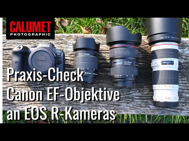 Canon EF-Objektive an EOS R-Kamera | Der Praxis - Test